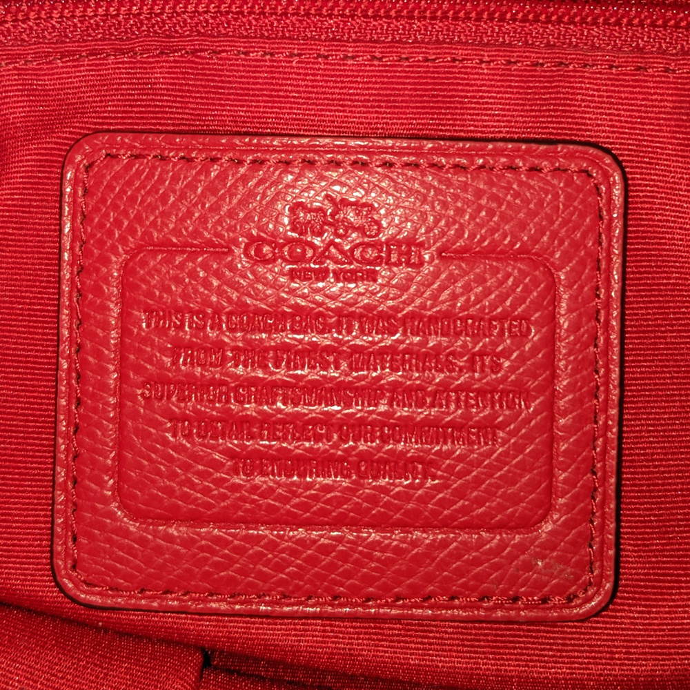 Coach Red Crossbody Bag - Picture 6 of 6